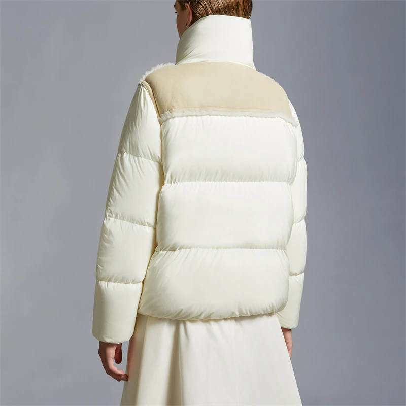 Рисунок 2 - Женский ветрозащитный пуховик из ПУ кожи