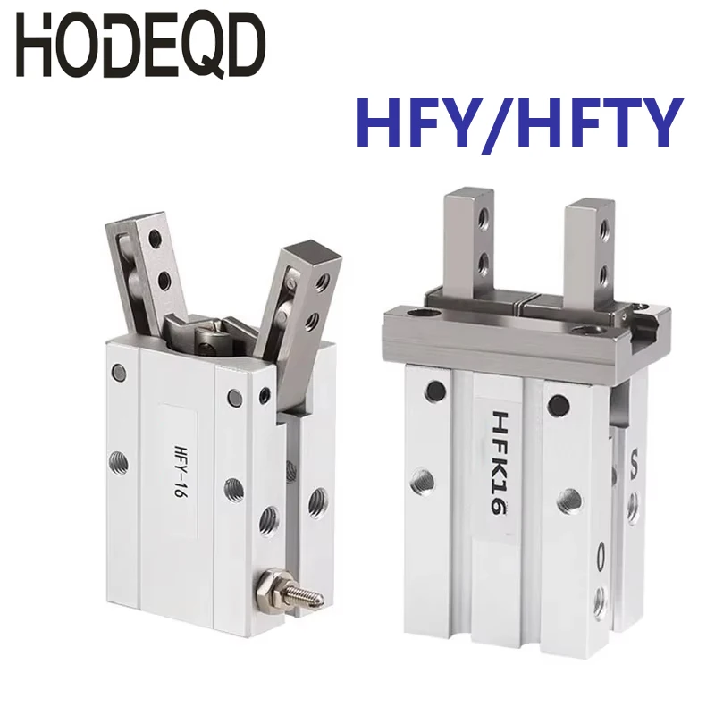 Тип Airtac угловой захват пневматический цилиндр пальца HFY10 HFY16 HFY20 HFY25 HFY32 HFTY10 HFTY16 HFTY20