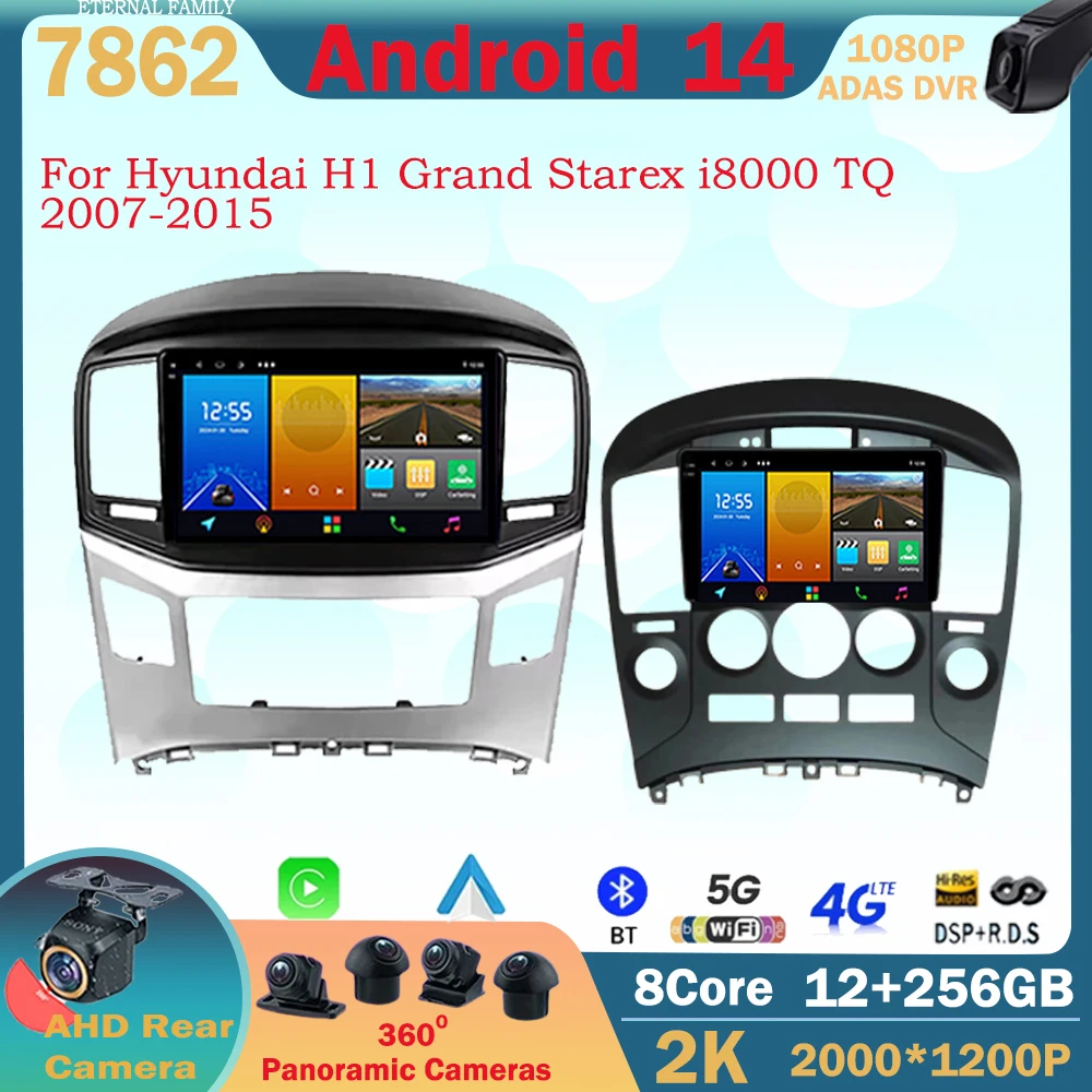 Автомагнитола для Hyundai H1 Grand Starex i8000 TQ 7862-2015 автомагнитола на Android с GPS-навигацией