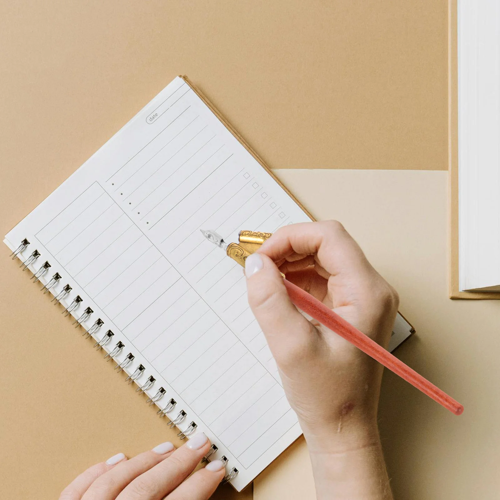 Держатель для ручек с английской каллиграфией косые готические ручки ферросплав