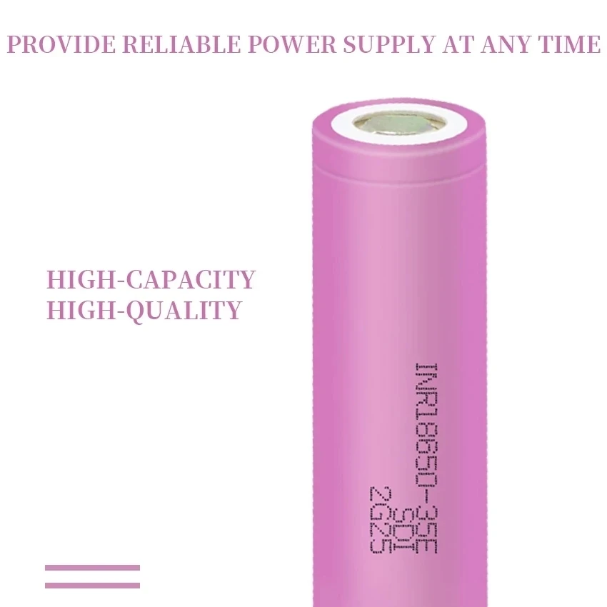 

10-40PCS 35E Original Power 18650 Lithium Battery 3500mAh 3.7v 25A High Power INR18650 for Electrical Tools