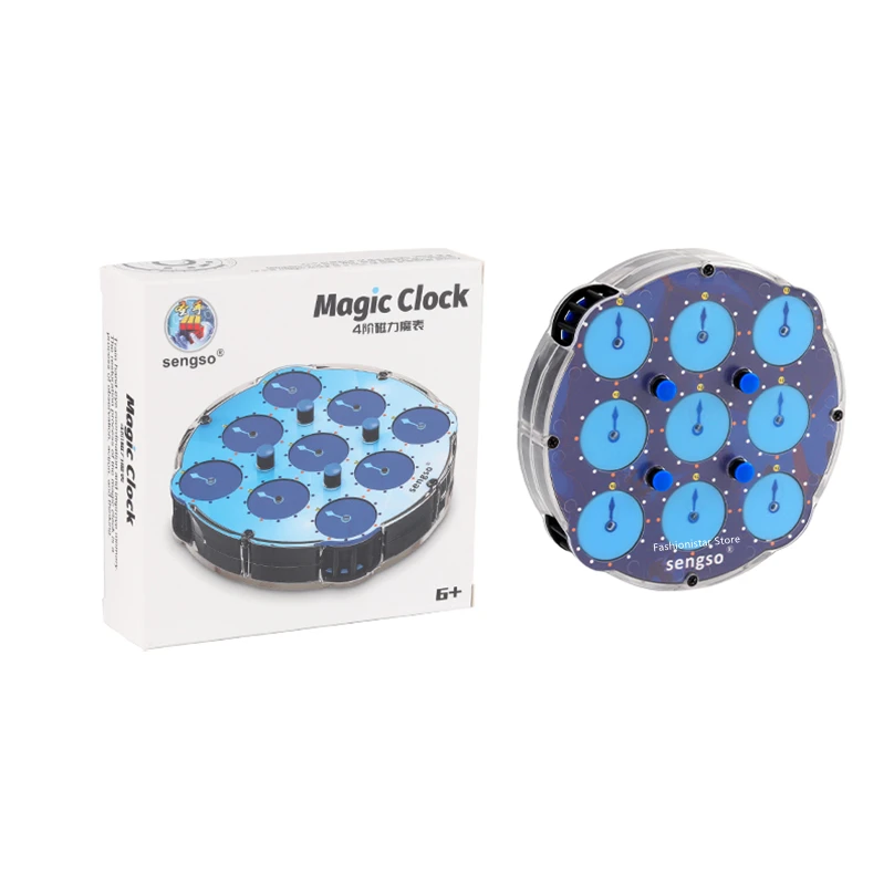 

Shengshou Clock cube, Magic Clock, magnetic Magic clock,