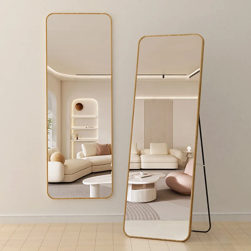 

Bedroom Wall Mirror Art Nordic Square Full Body Mirror Luxury Aesthetic Modern Espejos Decorativos De Pared Decorative Mirrors