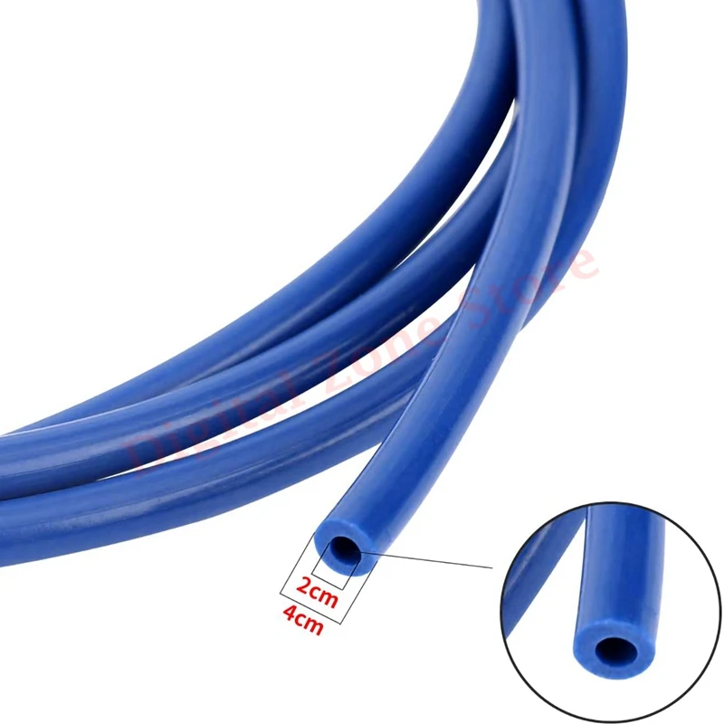 Фото Синяя трубка PTFE, длина 1 м, быстрое внешнее пневматическое Крепление для Ender 3/3 Pro, Ender 5/5 Pro, аксессуары для 3D печати №2