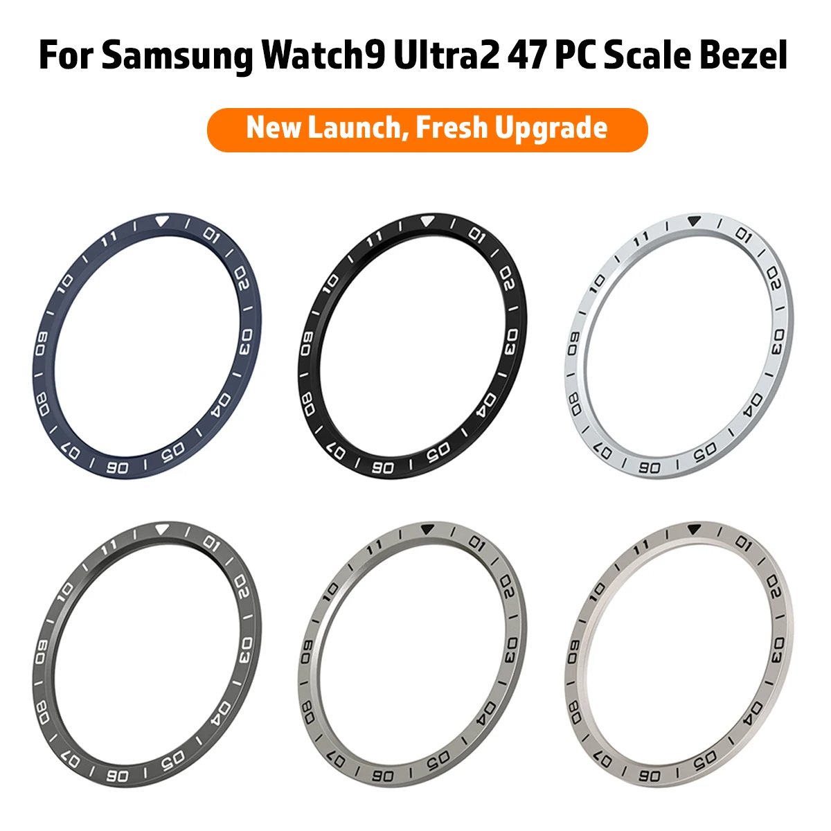 Фото Пластиковое защитное кольцо-бампер из поликарбоната для Samsung Galaxy Watch Ultra 2, аксессуары для безеля Samsung Watch Ultra 2026 №5