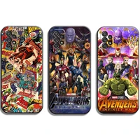 marvel avengers phone cases for samsung galaxy a51 4g a51 5g a71 4g a71 5g a52 4g a52 5g a72 4g a72 5g carcasa coque soft tpu
