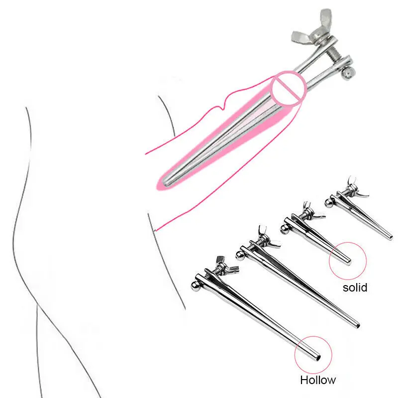

Adjustable Size Urethral Dilator Sounds Slave BDSM Penis Plug Insert Sounding Rods Urethra Plug Sex Toys Men Masturbation Goods