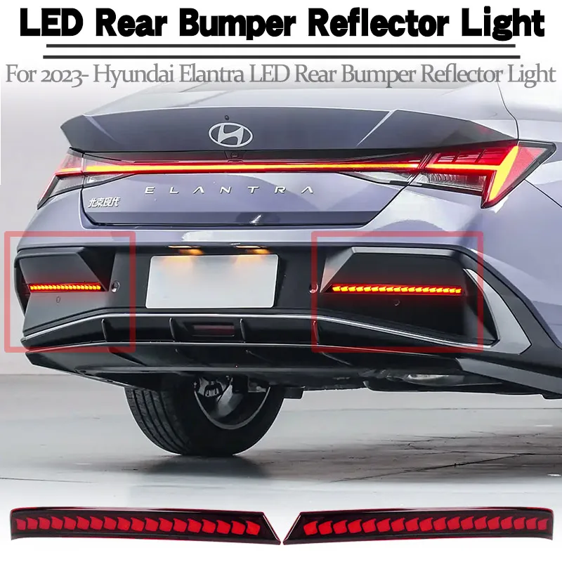 Автомобильный светодиодный задний противотуманный фонарь бампер светильник для