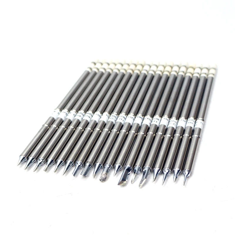 

LY T12 T-12 Soldering Solder Iron Tips Series Tip for Hakko Quick Yihua FX-951 STC AND STM32 OLED Station Retail Wholesale