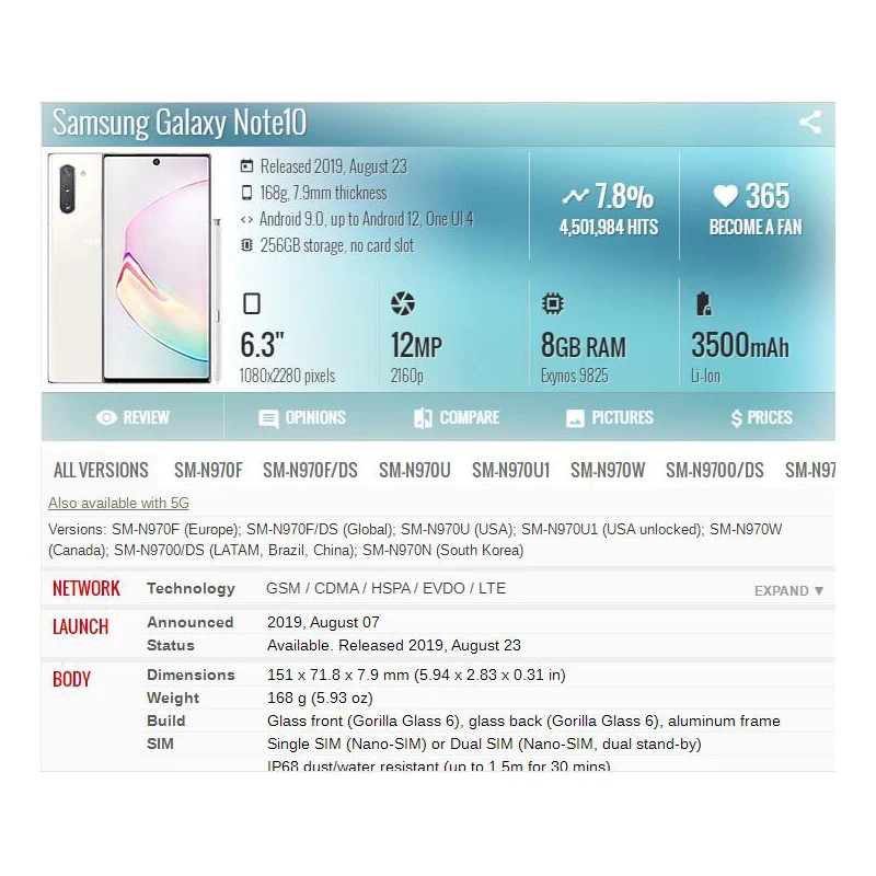 for samsung galaxy note10 n970f note10 plus n975f outer glass lens touth screen panel mobile phone repair replacement parts free global shipping