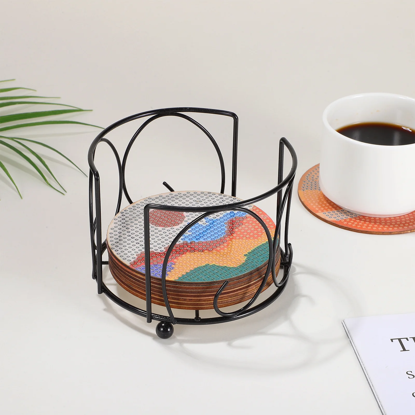 Железная рама Cono Coaster Стойка для выставки товаров Подставки Круглый держатель