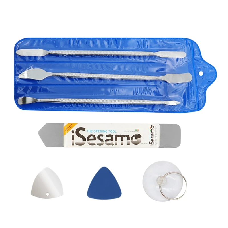 

K1KA 7 in 1 Professional Opening Pry- Tool Repair Kit Cell Phone- Repair Tool Stainless- Pry- Opening Tool for Smartphone