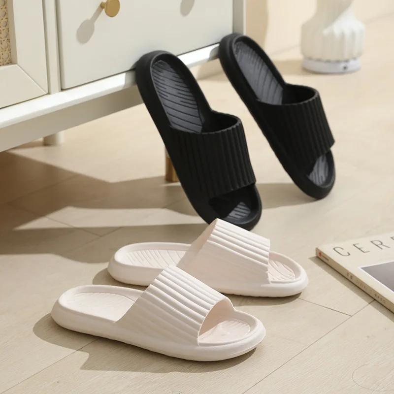 EVA deodorant household slippers female summer couple home indoor soft bottom bathroom bath non-slip sandals male summer