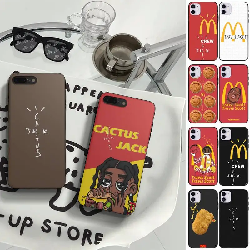 

INS Travis ScottX CuteMc Phone Case fundas shell cover for Samsung S10 S20 Fe lite S21 S30 ULTRA Plus 5G