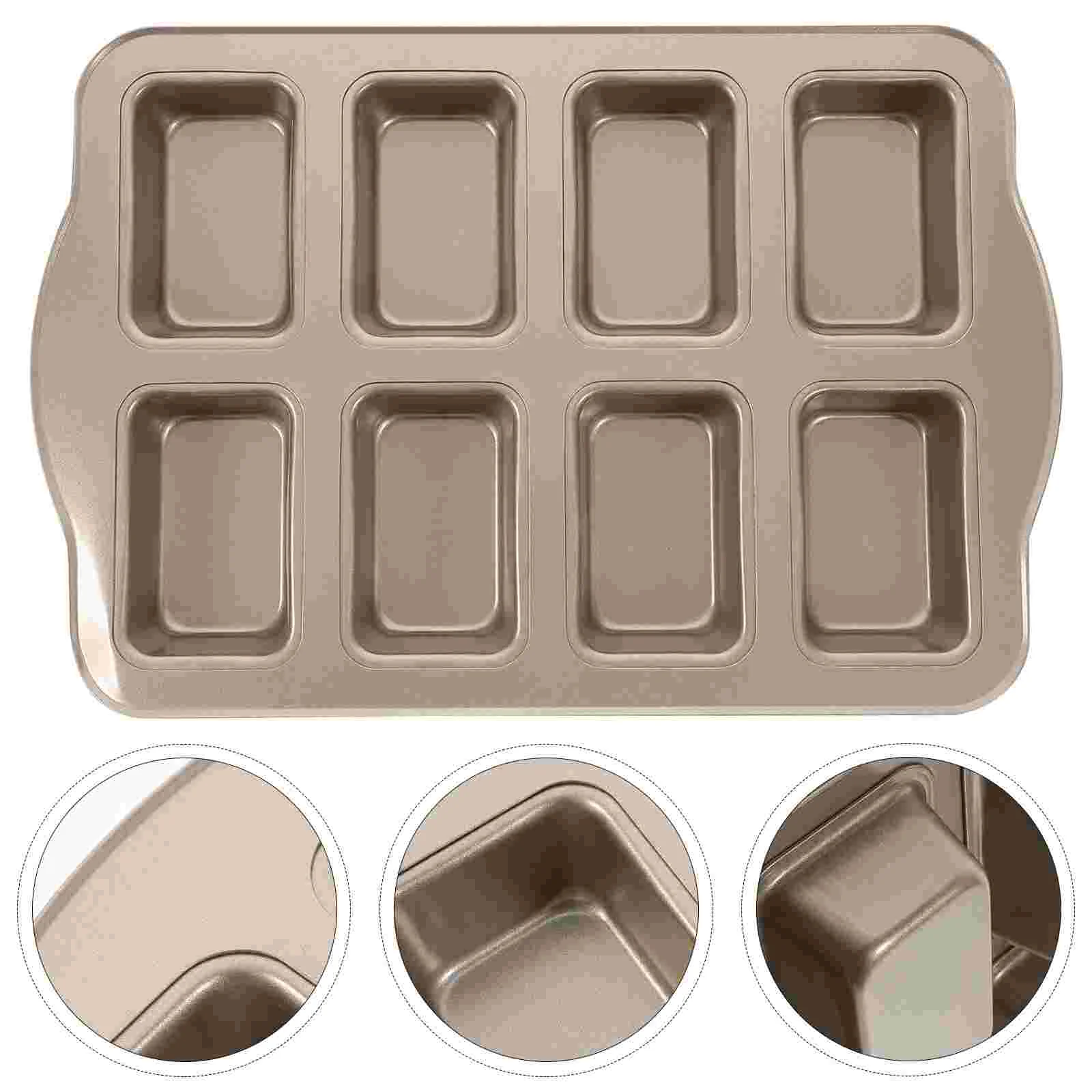 

Cake Mold Loaf Pans Square Cupcake Mini Non-stick Baking Oven Bread Carbon Steel Pumpkin Kitchen Tools