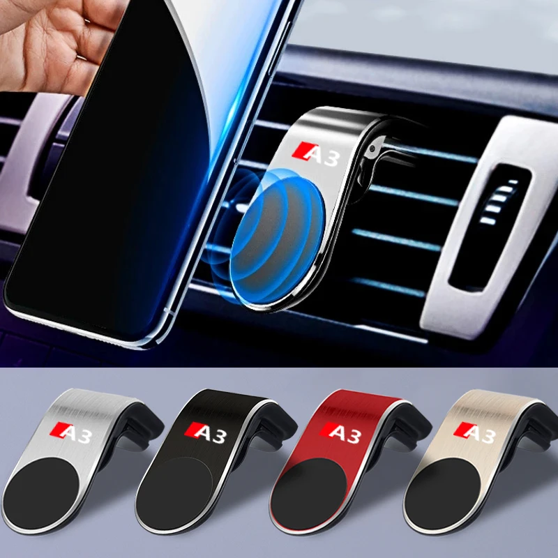 

1pcs Magnetic Car Phone Holder GPS Navigation Holder For Audi TT A1 A3 A4 A5 A6 A7 A8 Q3 Q5 Q7 S3 S4 S5 S8 Sline Sports Avant