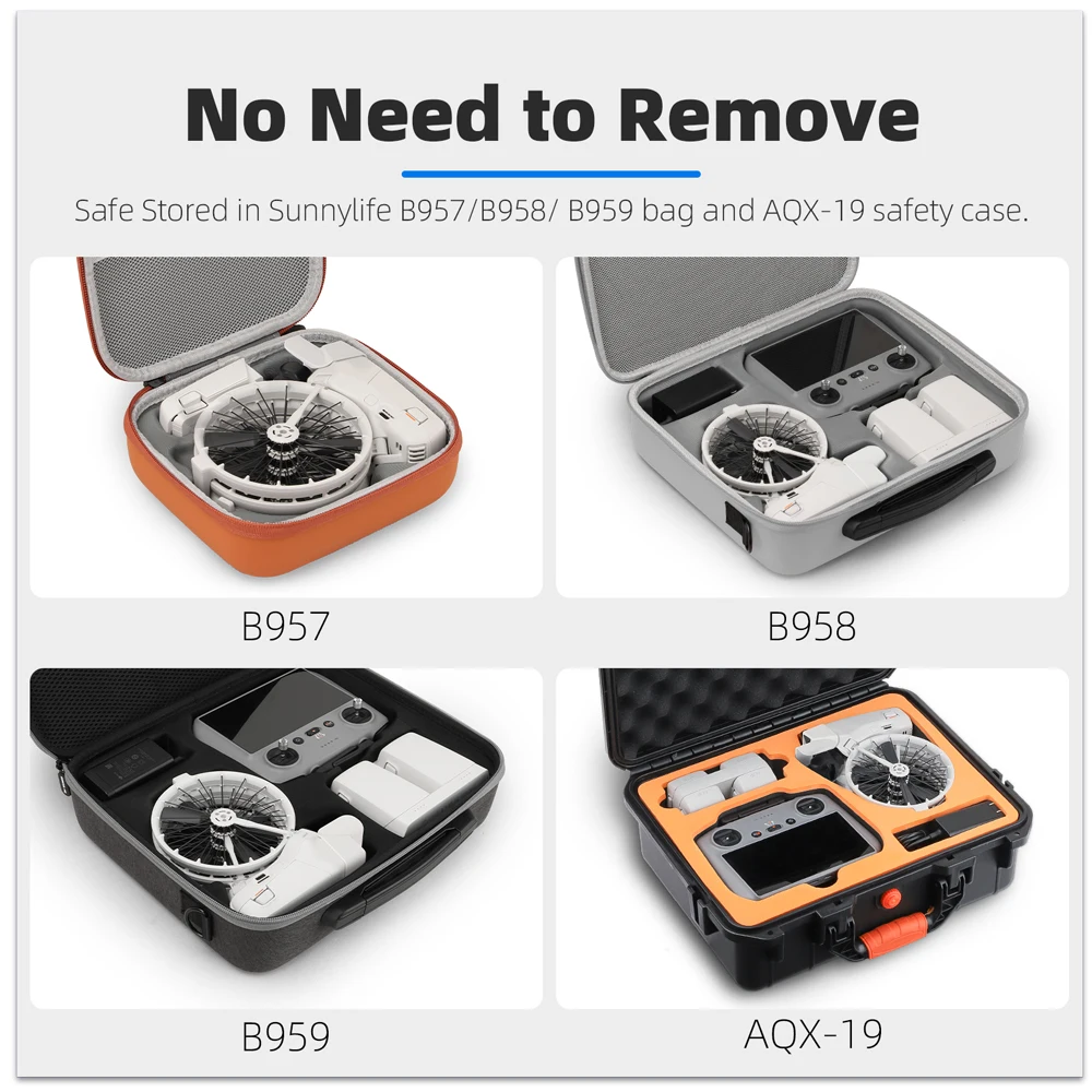 Фото Крышка объектива Sunnylife для DJI FLIP Drone Gimbal, бленда для объектива, защита от царапин, солнцезащитный козырек, защитная крышка для объектива DJI Flip Case №5