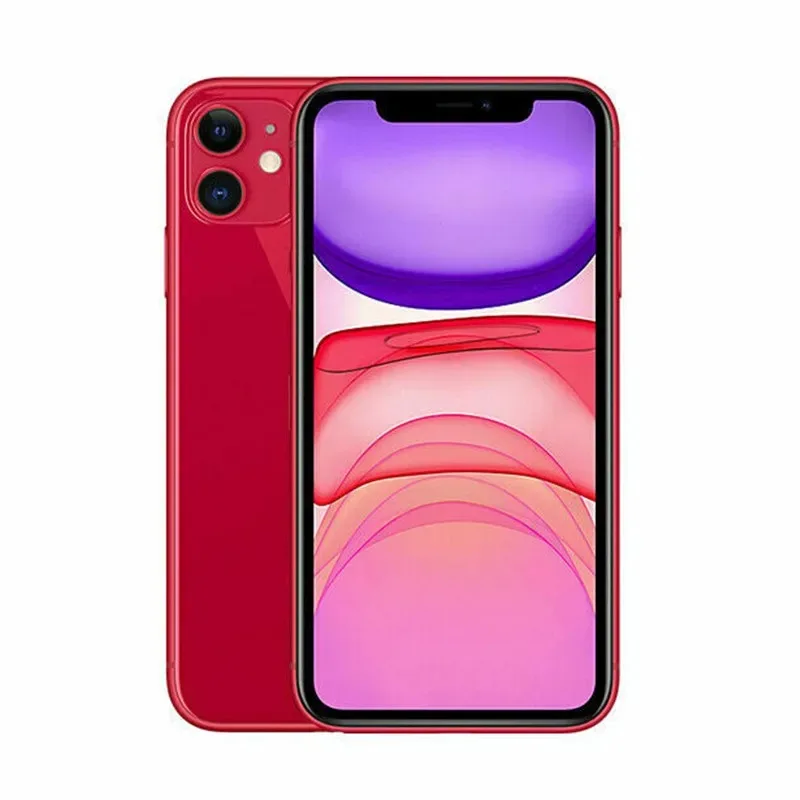 Фото Восстановленный оригинальный смартфон Apple iPhone 11 с дисплеем Liquid Retina 6,1 дюйма, чипом A13 Bionic, 4 ГБ ОЗУ, 64 ГБ ПЗУ, разблокированный на заводе №4