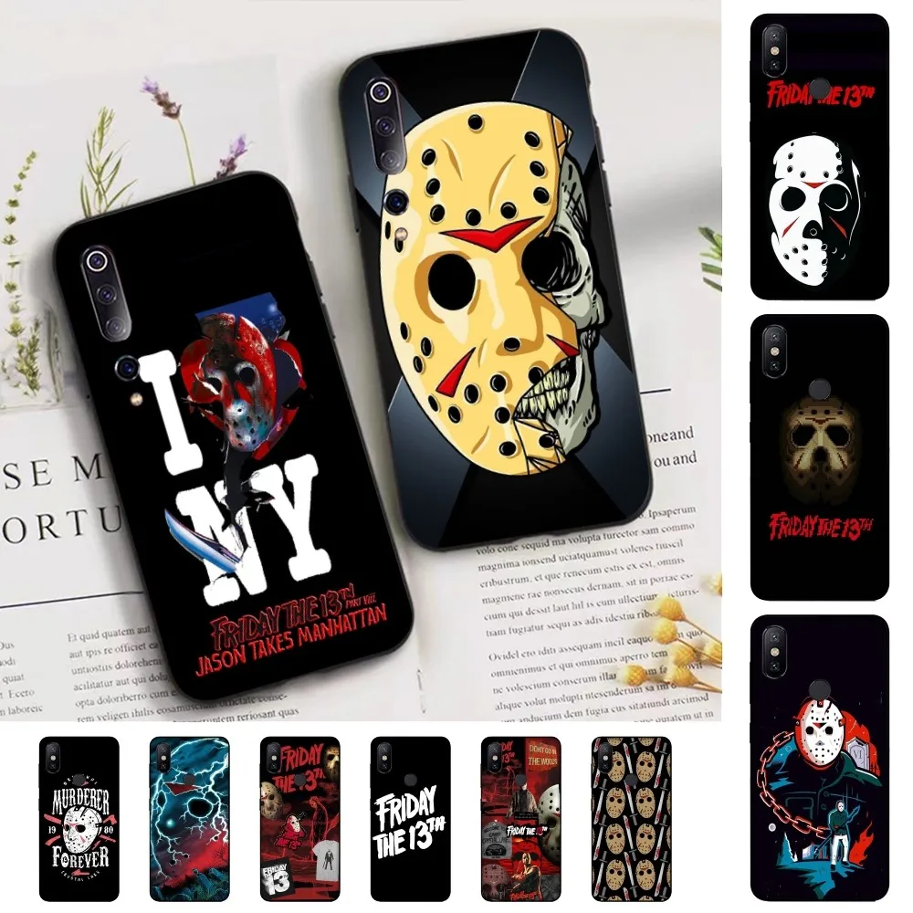 Чехол для телефона Orror Movie Friday the 13th Xiaomi Mi 5X 8 9 10 11 12 lite pro 10T PocoX3pro PocoM3 Note