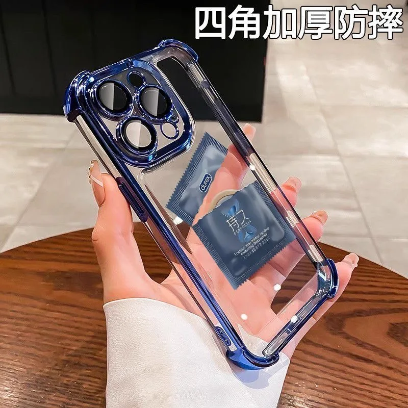 Funny Durexs Phone Case For Samsung S24 S23 S22 S21 S20 FE Note20 Plus Ultra Lite 5G Shockproof Clear Armor Cover