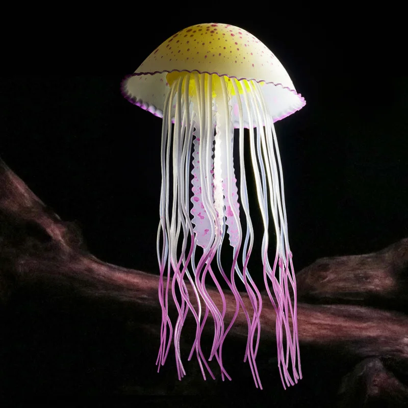 

Simulation jellyfish luminous simulation fish will swim coral decoration small ornaments aquarium landscaping interior package