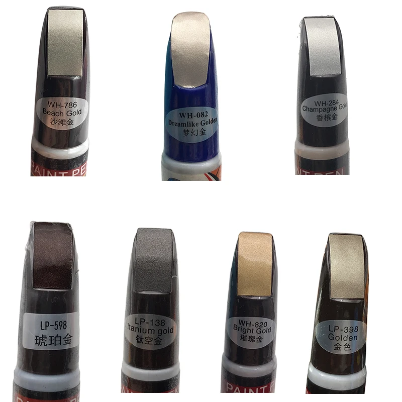 

1 шт., ручка для удаления царапин, золотистого и абрикосового цвета