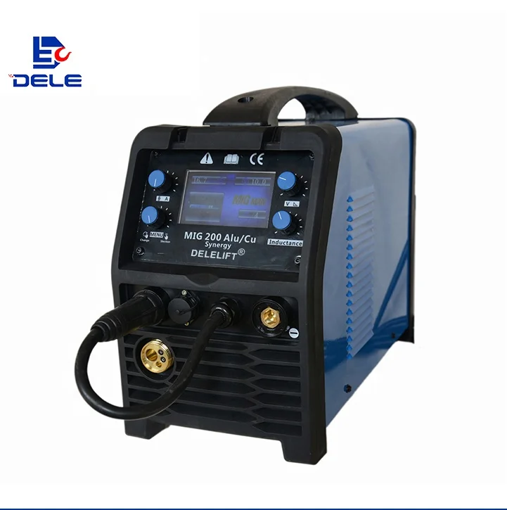 

DELE single/ dual voltage 50HZ 15KD MIG/TIG/MMA welding machine welding torch Co2 welding machine welder