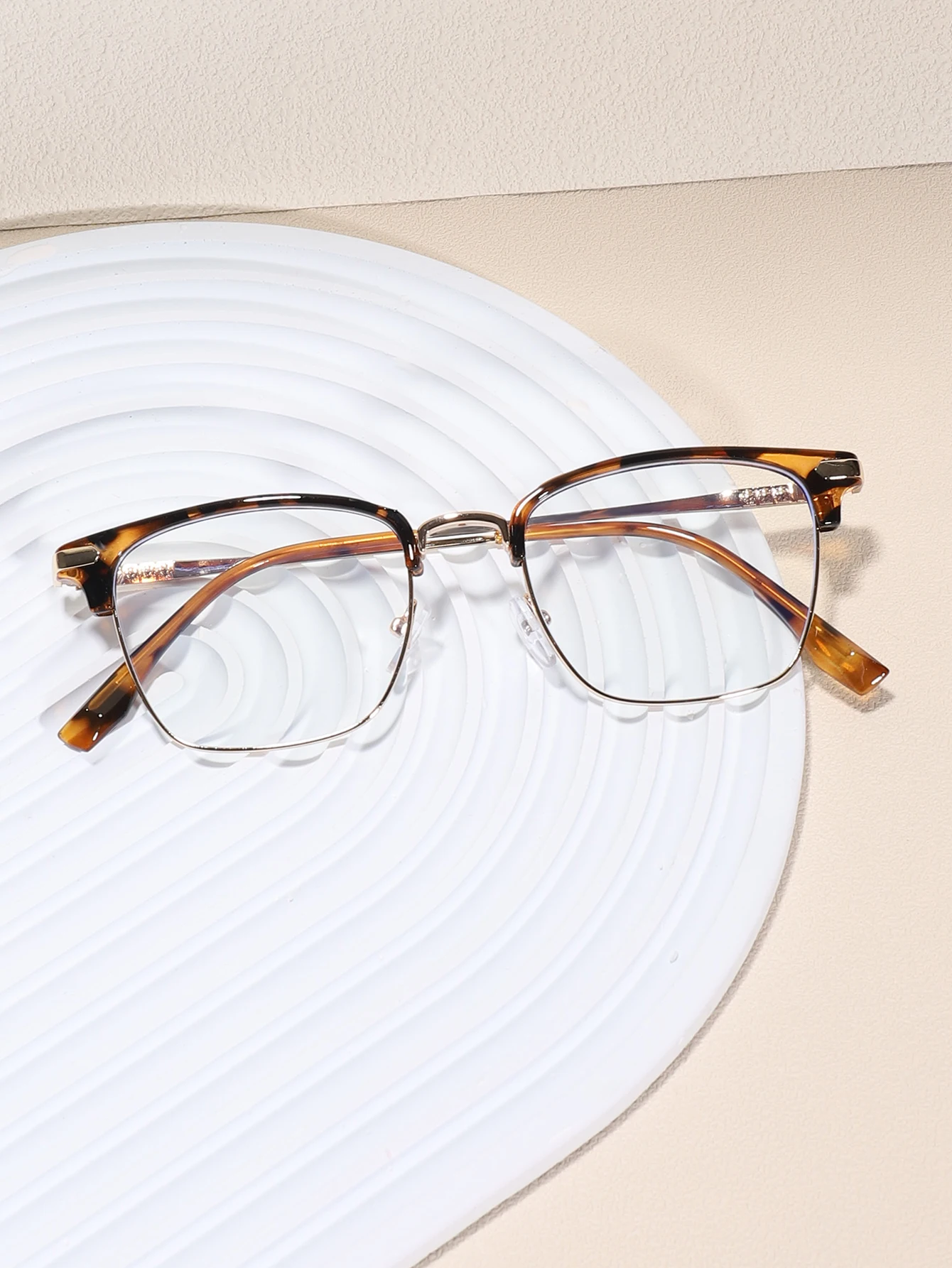 1 пара женских квадратных очков с защитой от синего света для ежедневного