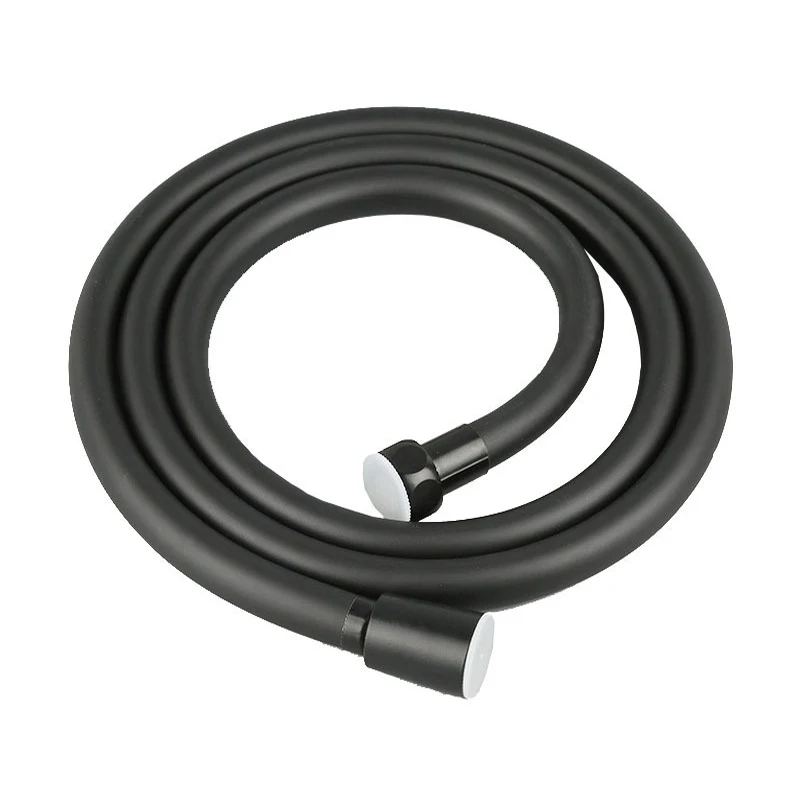 

Ручной душевой шланг высокого давления из ПВХ из нержавеющей стали, универсальный интерфейс, гибкая взрывозащищенная душевая трубка с защитой от намотки