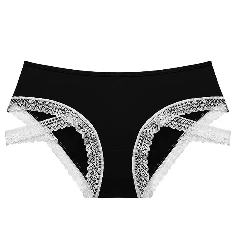 Сексуальное бесшовное женское нижнее белье из ледяного шелка с низкой посадкой