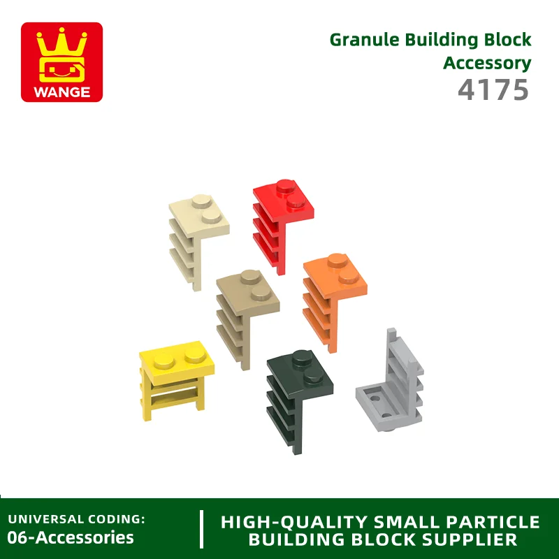 Wange 112 Шт./лот 4175 Набор Строительных Блоков Со Лестницей 2 Очка Строительные