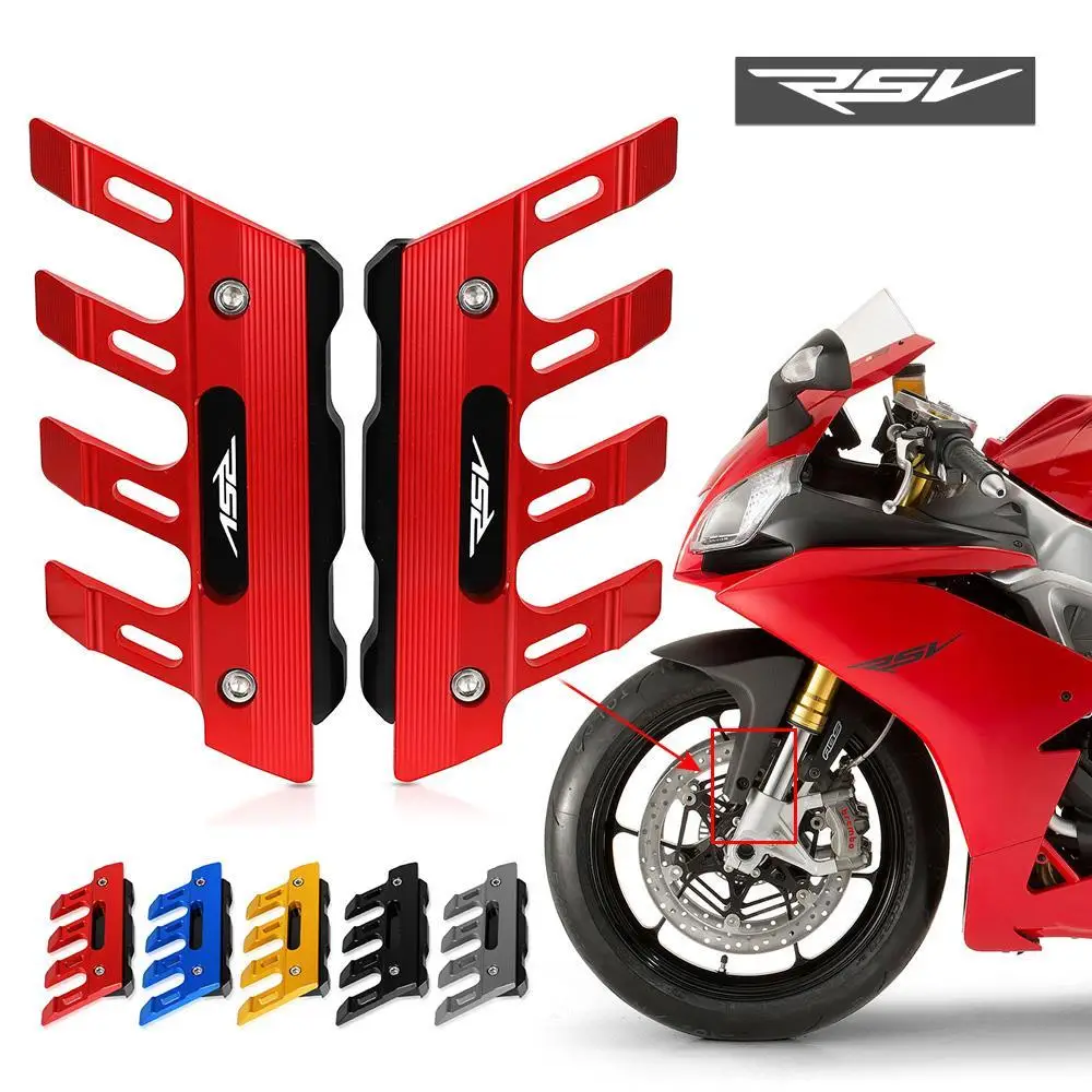 

Motorcycle CNC Accessories Mudguard Side Protection Front Fender Anti-Fall Slider For Aprilia RSV1000R RSV 1000R RSV MILLE R