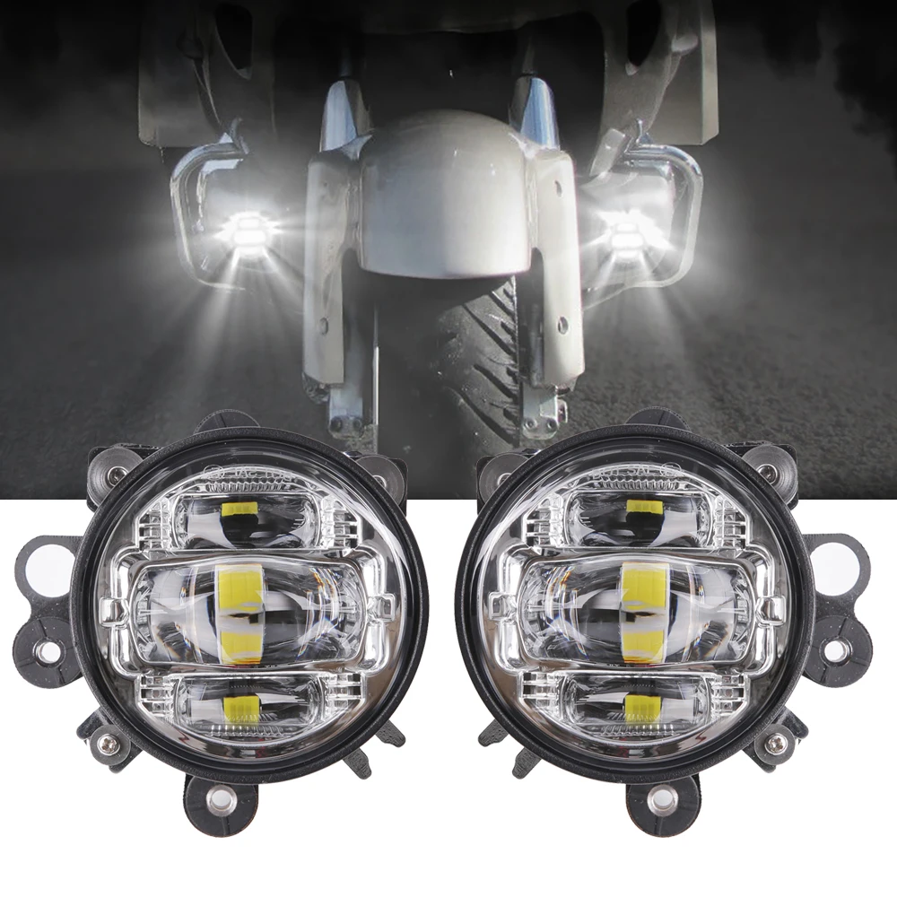 

DOT Approved Motorcycle Waterproof LED Fog Light Lamp with Mounting Bracket For Honda Goldwing 1800 GL1800 2006-2010 2012-2017