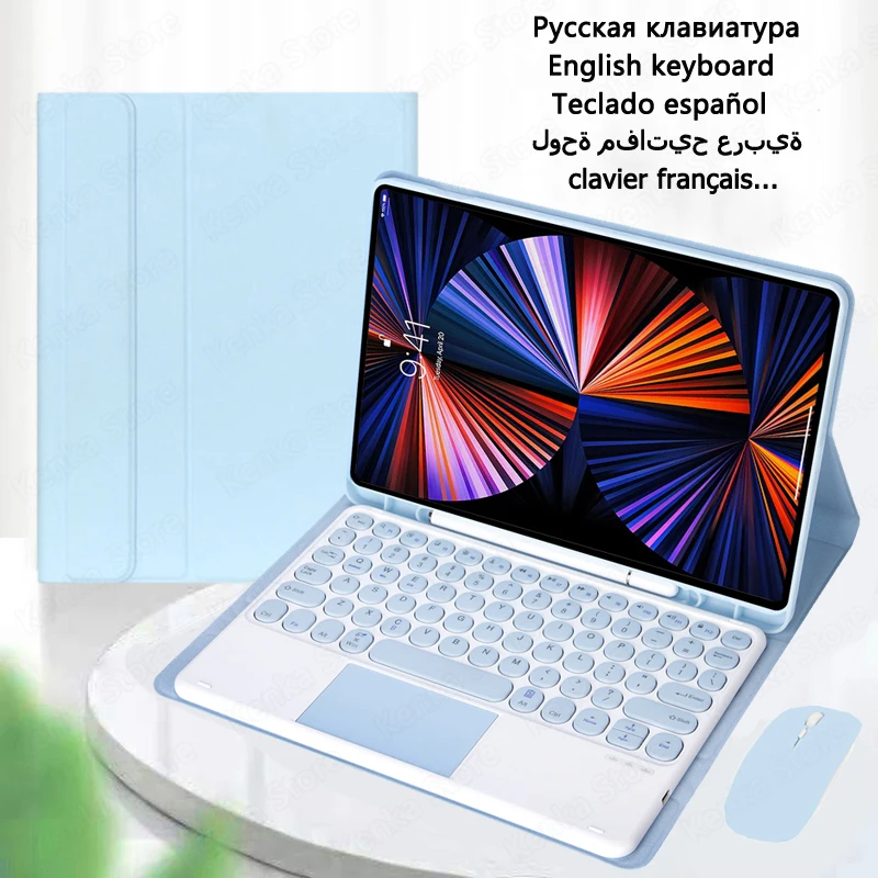 

Keyboard Cover for iPad Pro 11 keyboard Touchpad Keyboard Case Funda Teclado for iPad Pro 11 Case 2021 2020 Teclado Cover Capa