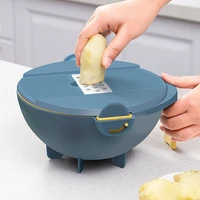 new style manual vegetable cutter slicer multi functional drain basket potato peeler carrot grater chopper kitchen gadgets