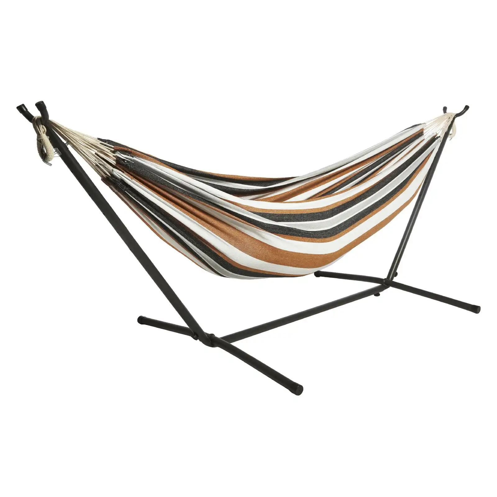 

9ft Double Hammock Combo with Carry Bag and Stand - Saharan Nights Pattern