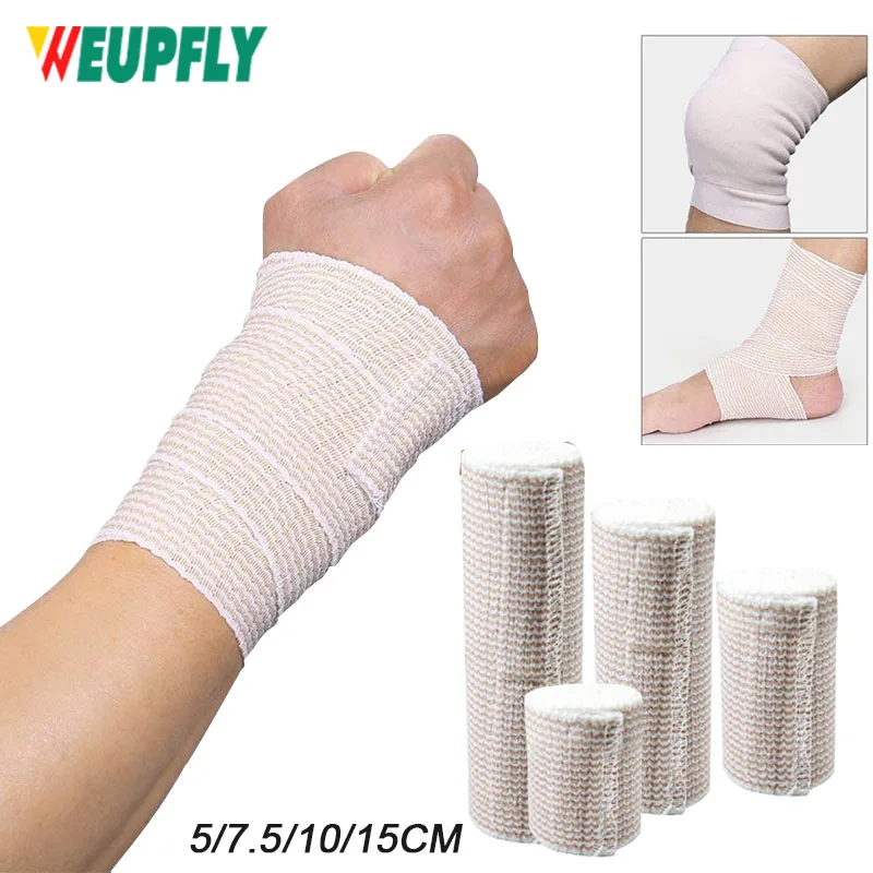 

1 Roll Premium Elastic Bandage Wrap – Strong Compression Bandage Wrap with Self-Closure for Sports, Sprains,Wrist,Ankle and Foot