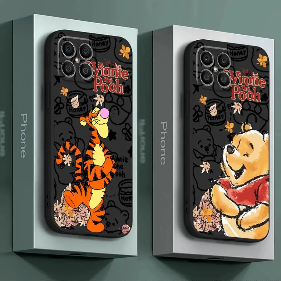 Чехол для телефона Disney Winnie Honor 90 Pro X6 4G X6a X7 X7b X8 5G X8a X8b X9a X9b Magic5Lite Magic5