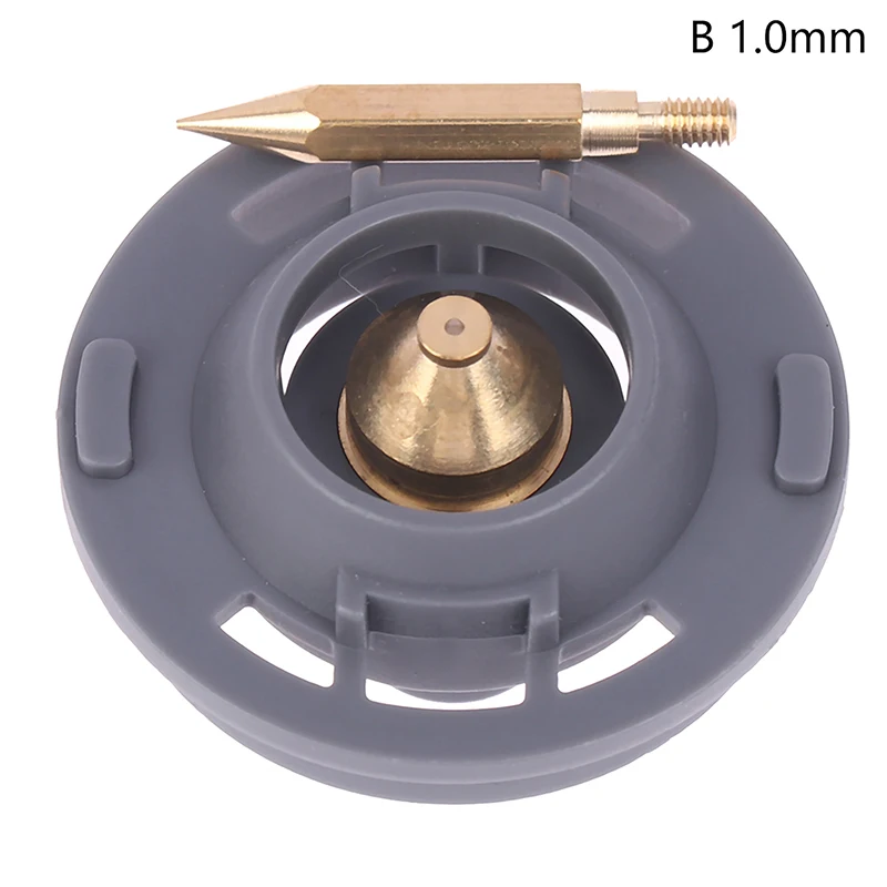 0,5/1,0/1,8/2,5 мм Электрический краскопульт, медная насадка, сопла для распыления краски, старый поврежденный Аэрограф, сменная насадка