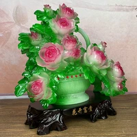 home furnishings flowers blooming rich peony flower baskets wedding room decorations living room entrance decorations