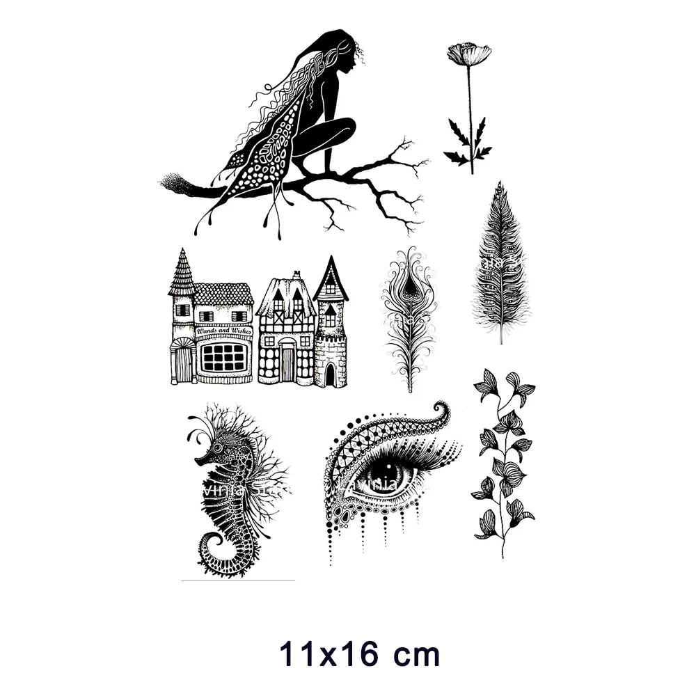 

New Arrival Eye Fairy 2023 Clear Stamps for DIY Scrapbooking Card Transparent Silicone Stamp Making Photo Album Crafts Decor