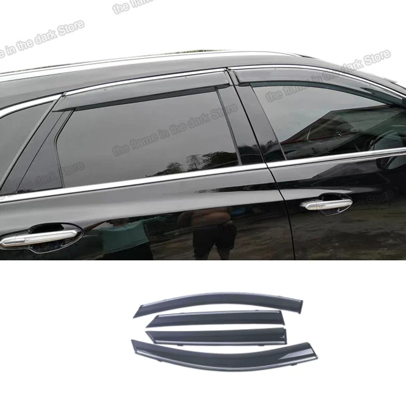 Дождевик на окно автомобиля, козырек, отделка, защита, украшение для Cadillac Xt5 2016 2017 2018 2019 2020 2021, аксессуары для автомобиля