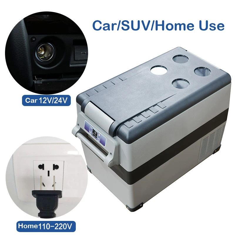 Автомобильный холодильник Alpicool 45L автомобильный 12 В 24 220 портативный