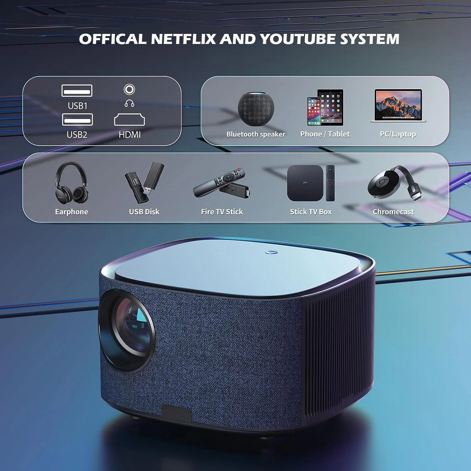 [Официальный сертификат Netflix и Youtube] Фабричный OEM 1080P Full HD видео LCD светодиодный