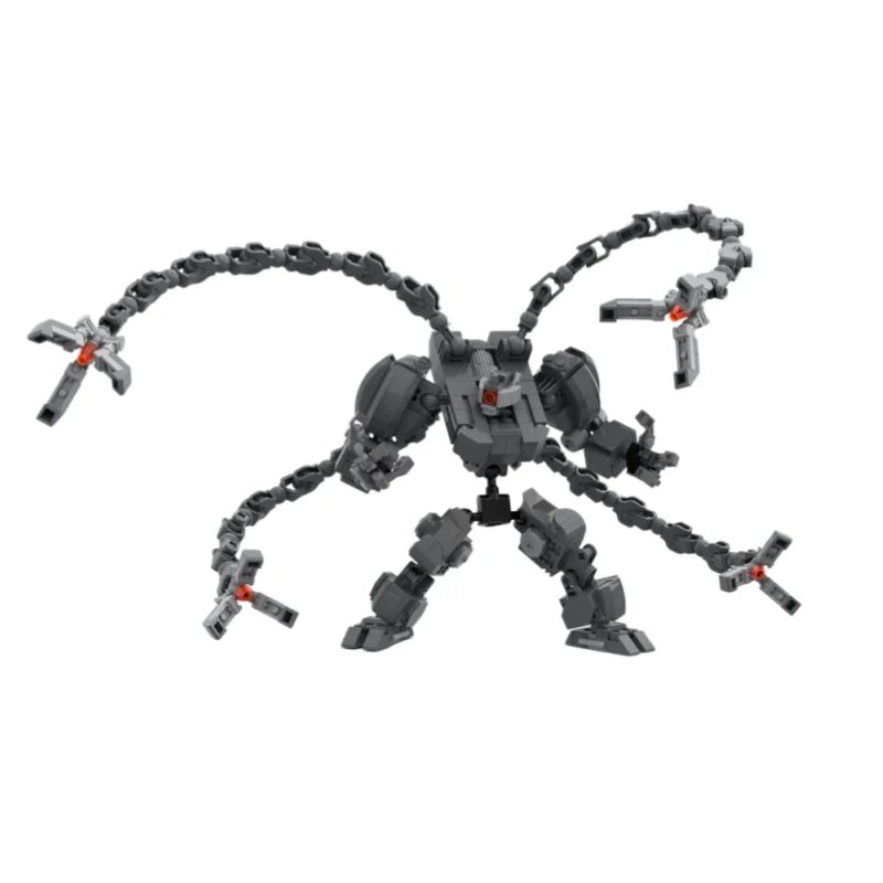 Фото Модель серии MOC Mecha - Конструктор из мелких деталей - 398 элементов - Подходит для всех энтузиастов для сборки. №5