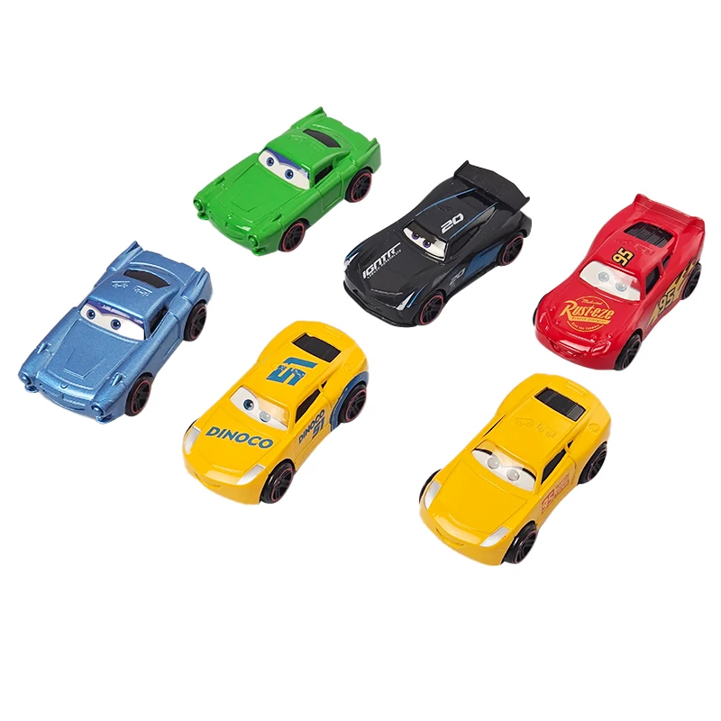 Фото Disney Pixar Car 2 3 Lightning Mcqueen Jackson Storm Mack Грузовик Литой под давлением Металлическая мини-модель автомобиля Коллекция Детская игрушка для мальчика Подарок 1 №4