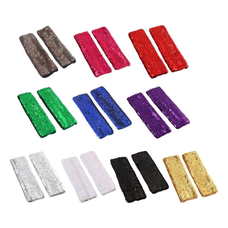 

Модные блестящие нарукавники унисекс для взрослых