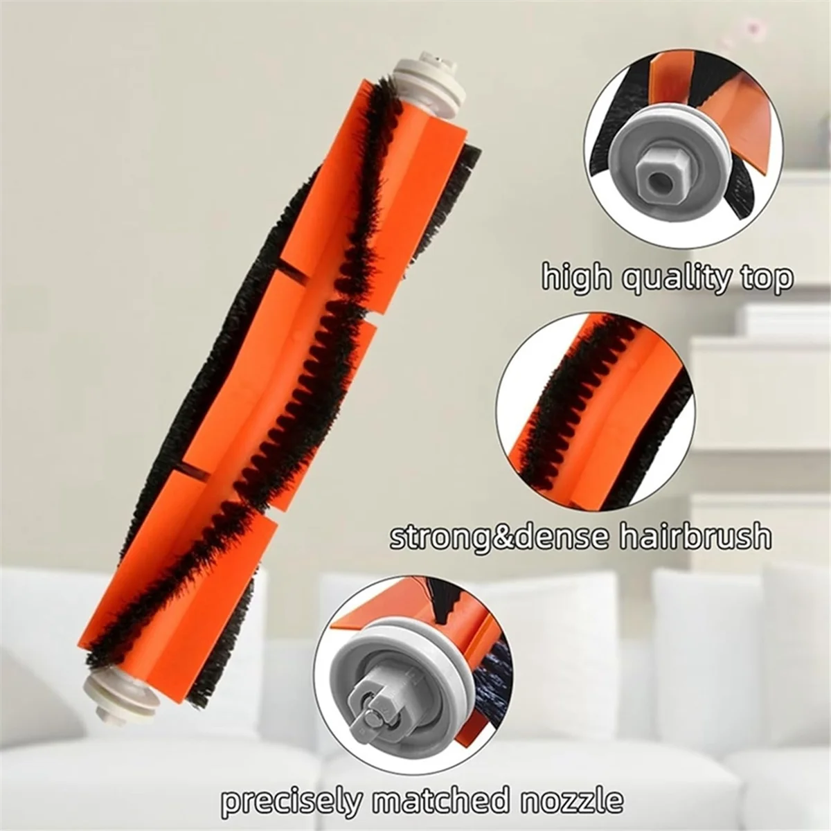 Замена крышки щетки фильтра основной боковой для робота-пылесоса Bot D9/D9 Pro/D9 Max L10 Pro