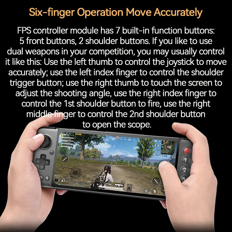 GPD XP Plus Android портативная игровая консоль 6 8 сенсорный экран видео ГБ ОЗУ 128 Гб ПЗУ