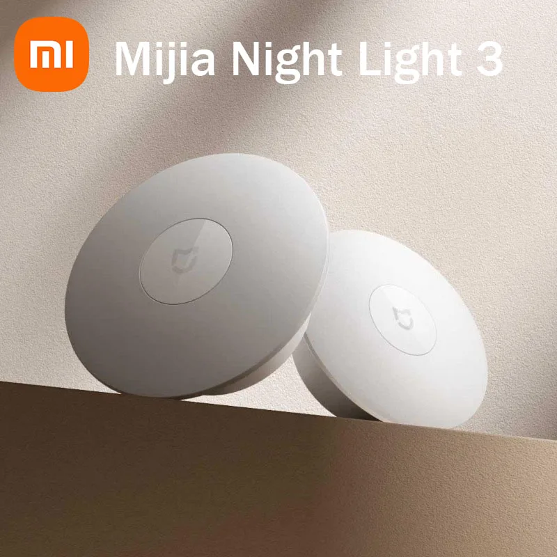 Новый Умный ночник Xiaomi Mijia 3 с датчиком движения человеческого ...